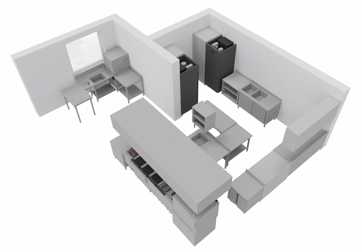 rendering in pCon planner 1